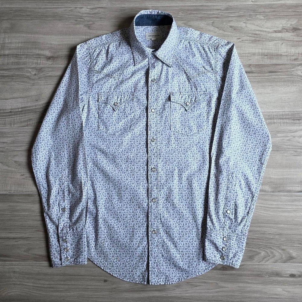 Stetson Cowboy Pearl Button Up Shirt